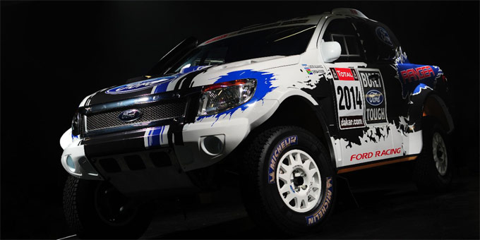 Ford Ranger fr die Rallye Dakar: Zum Vergrern klicken!