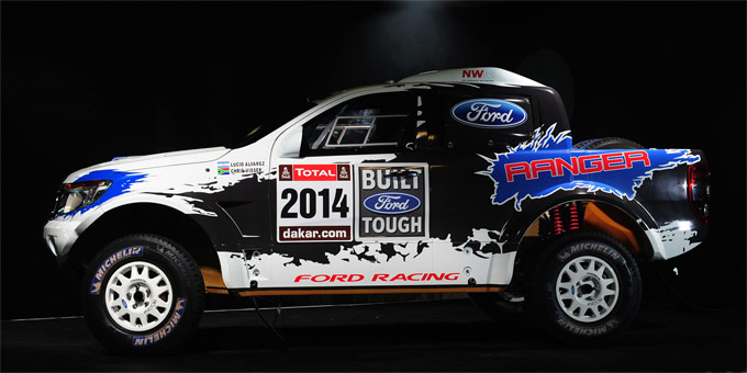 Ford Ranger fr die Rallye Dakar: Zum Vergrern klicken!