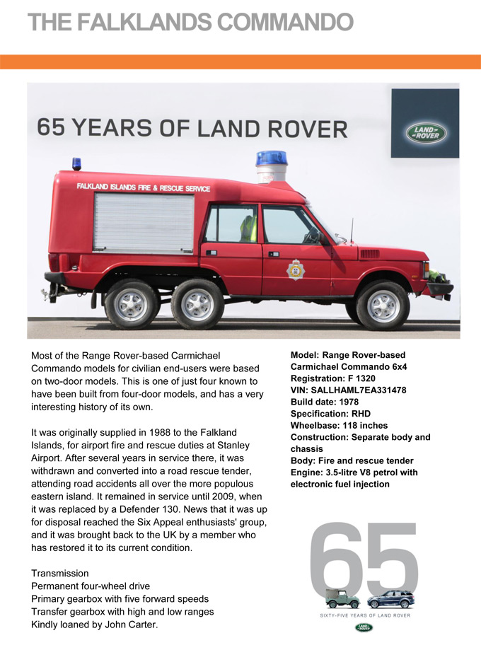 Land Rover Specialists: Zum Vergrern klicken!