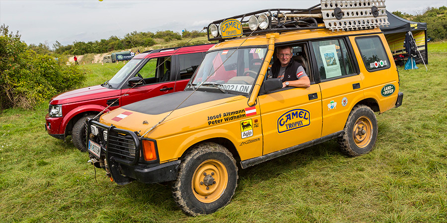 Land Rover Einsatzkrfte-Teamwettbewerb 2014: Camel Trophy Discovery 1991