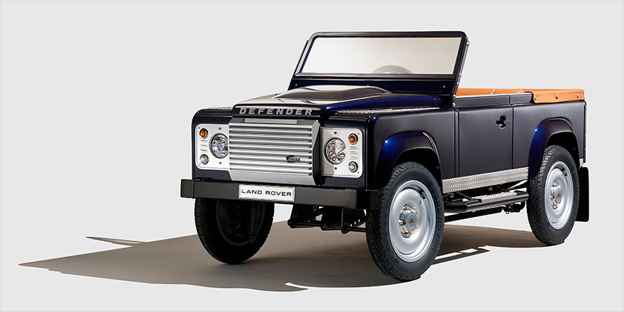 Das Land Rover Defender Tretauto