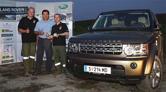 Land Rover Einsatzkräfte-Teamwettbewerb