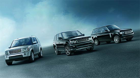 Land Rover Discovery 4, Range Rover Sport und Range Rover
