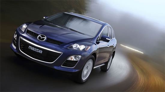 Sauberer Japaner Mazda CX7 mit Diesel und Abgasreinigung