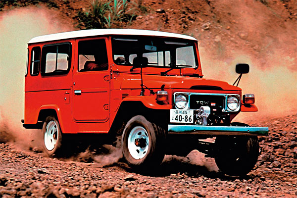 Der Toyota Land Cruiser 40 (J4),1960-1986 
