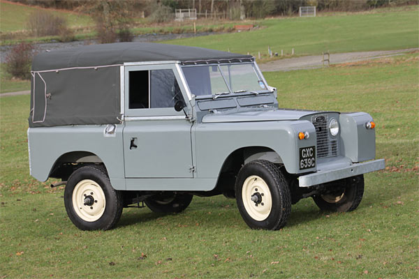 Land Rover Serie IIa, das Auto von Firmengründer Spencer Wilks