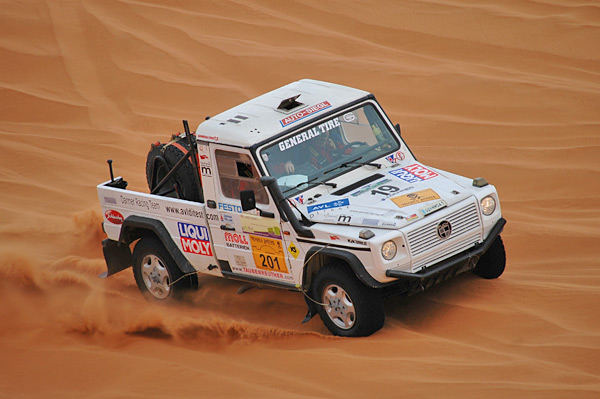 Christof Danner bei der Tuareg Rallye 2012
