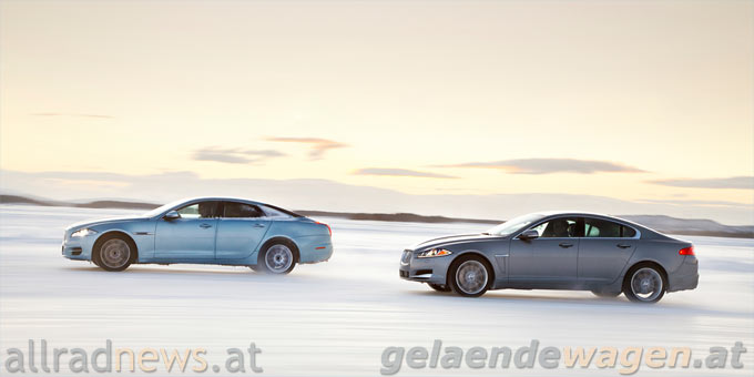 Jaguar XF und XJ mit Allradantrieb: Zum Vergrern klicken!