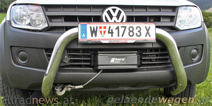 Die Horn-Winde auf dem VW Amarok von Autoplus: Zum Vergrößern klicken!