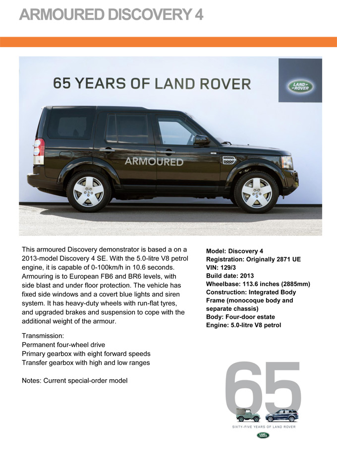 Land Rover Discovery: Zum Vergrern klicken!