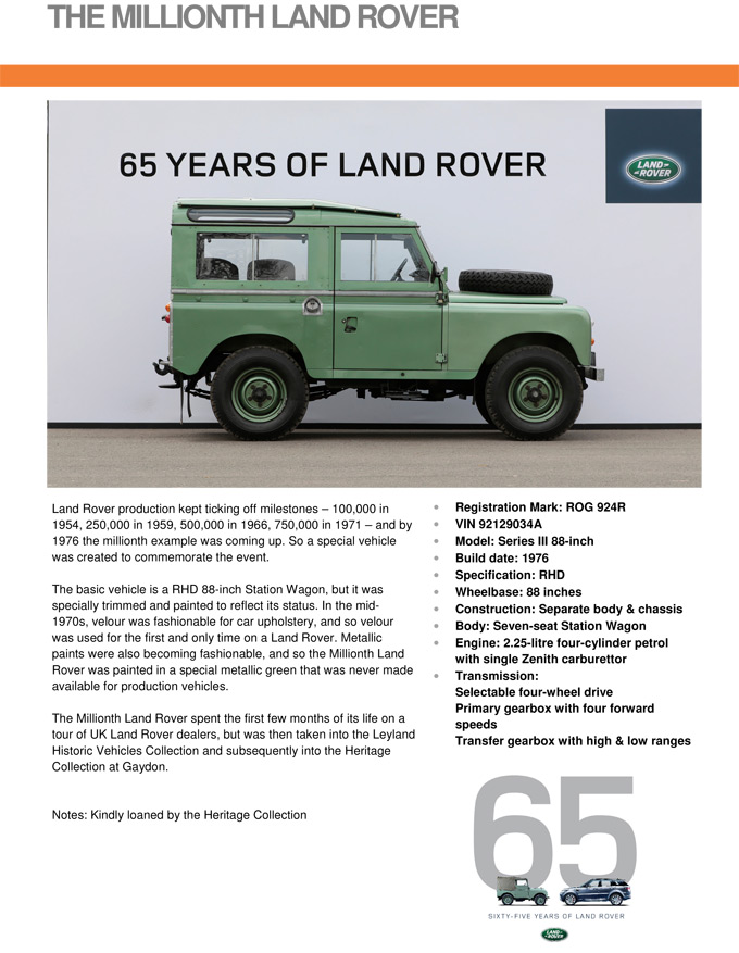 Land Rover Serie 3: Zum Vergrern klicken!