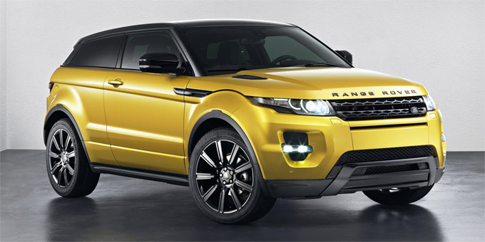 Range Rover Evoque Yellow Edition: Zum Vergrern klicken!