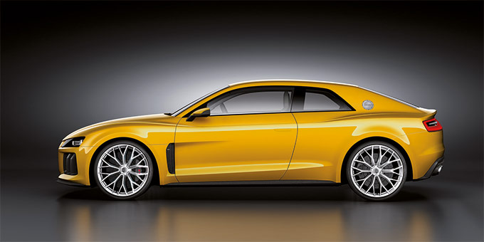 Audi sport quattro concept: Zum Vergrern klicken!