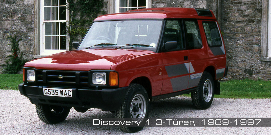 Der Land Rover Discovery, 1. Generation