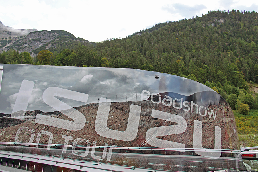 Isuzu Roadshow in Saalfelden, 18.9.2015