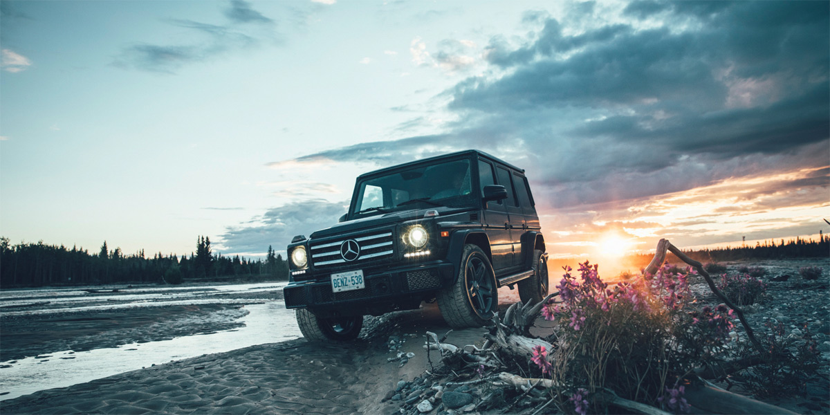 Mercedes G North Face