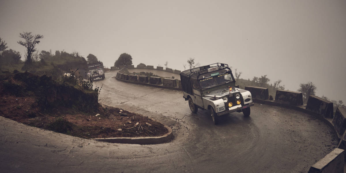 Land Rover in Indien
